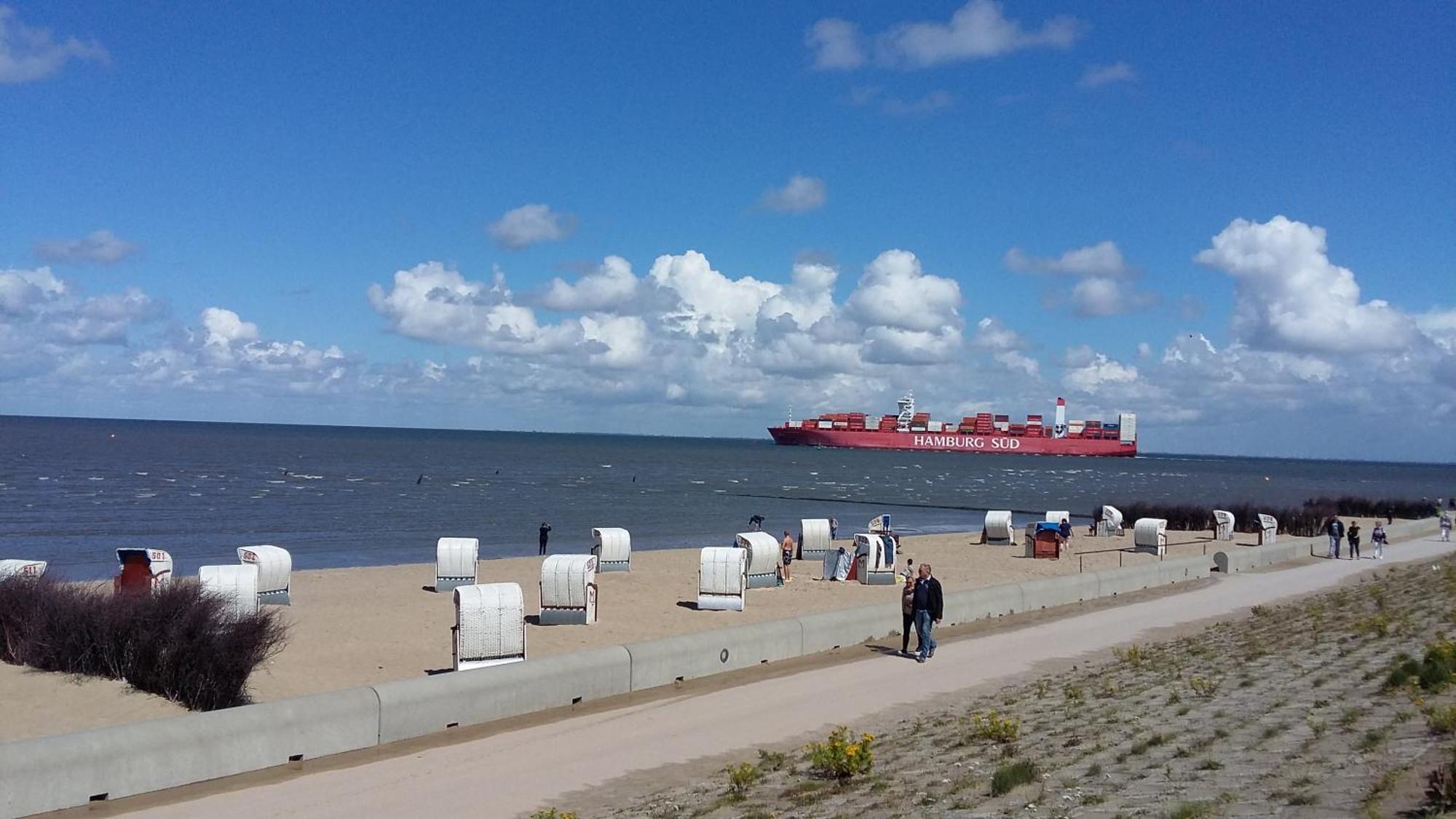 Ferienwohnung Helgoland Dorumer Neufeld Exteriér fotografie